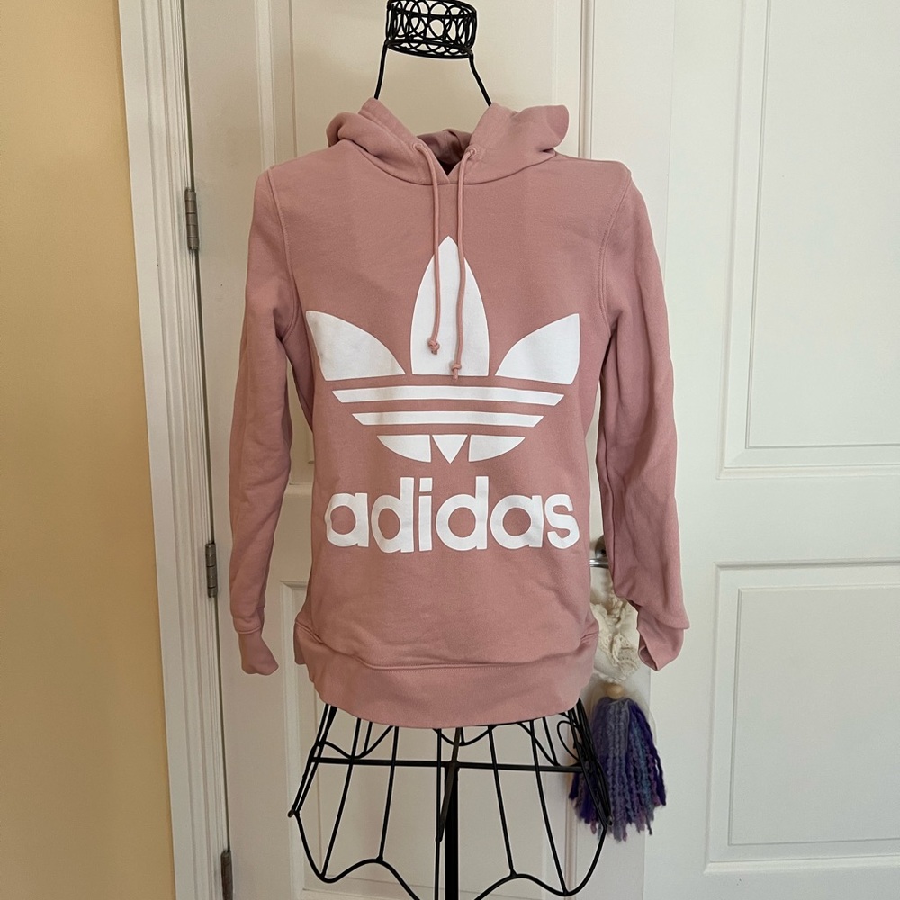 Adidas pink sweater